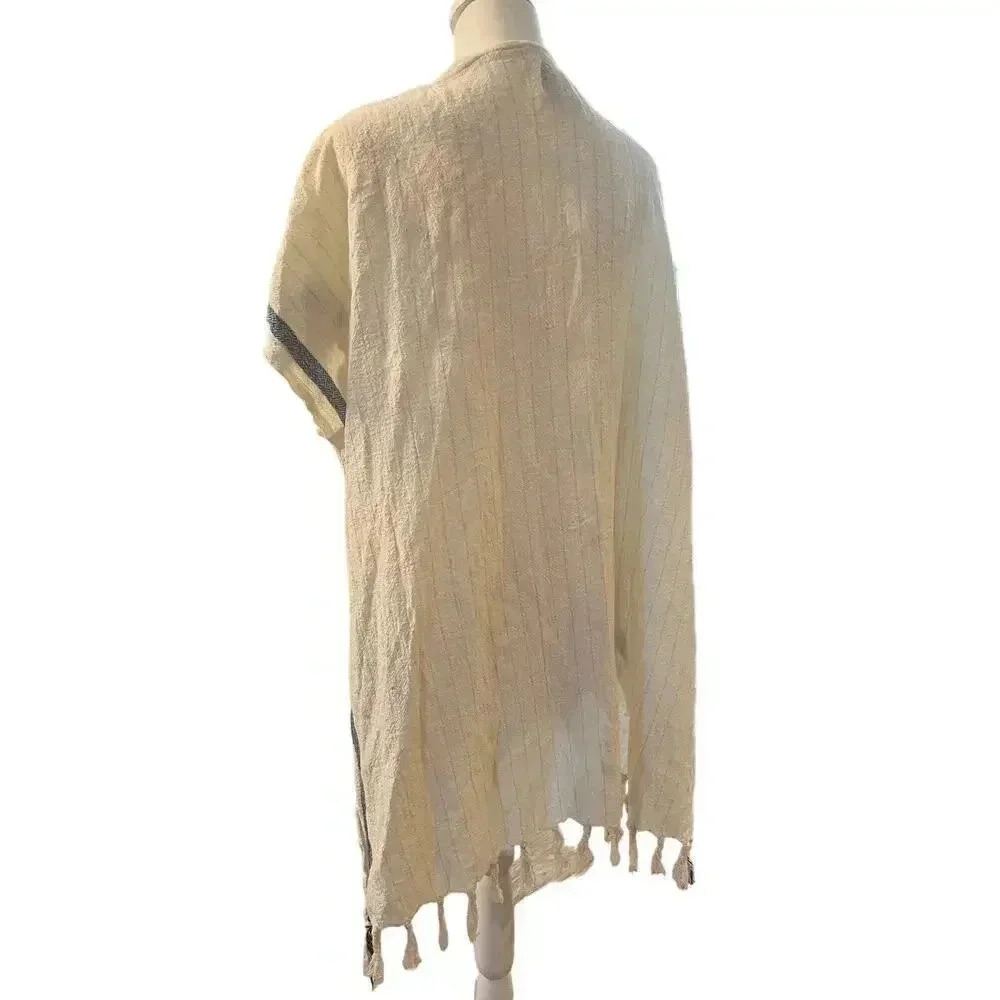RAY 4 DAYS scarf style the cococabana coverup 100% cotton womens one size - Picture 10 of 10